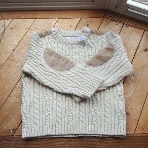 Retro Cable Knit Sweater